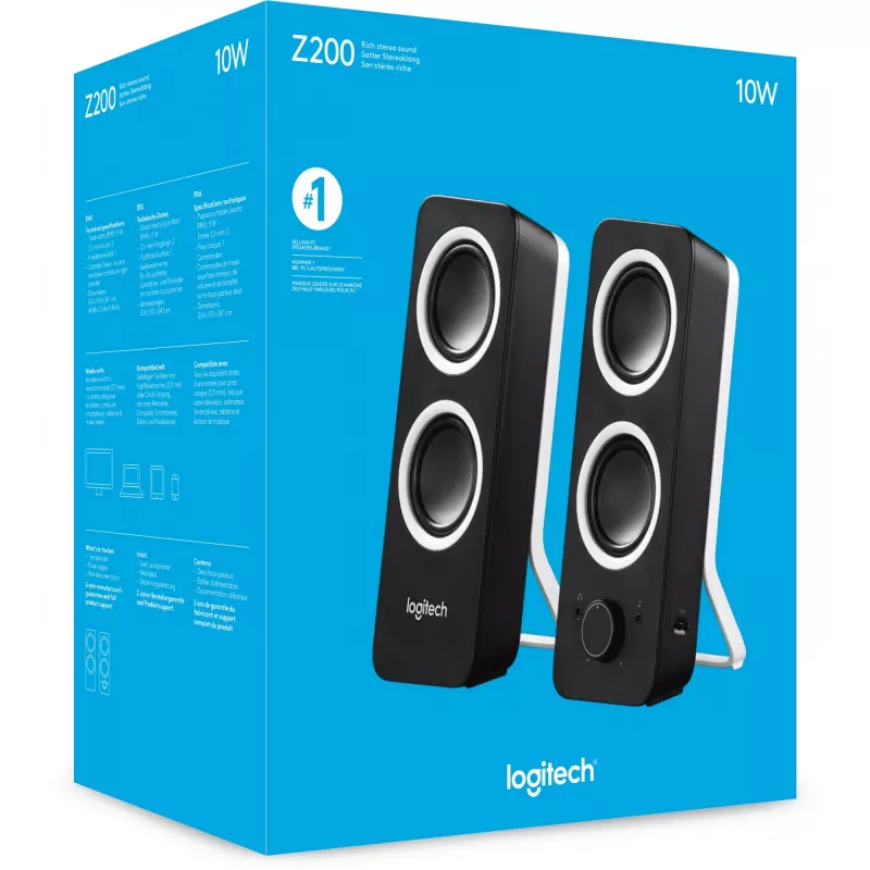 Lautsprecher | LOGITECH | Schwarz | 980-000810