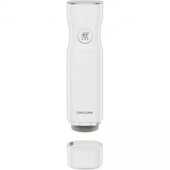 Vakuumiergerät ZWILLING FRESH & SAVE Weiß Pumpe, Akku 3,7 V, Micro-USB-Ladeanschluss, 190×50×50 mm, 330 g