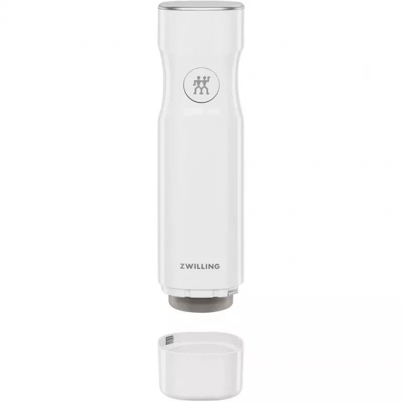 Vakuumiergerät ZWILLING FRESH & SAVE Weiß Pumpe, Akku 3,7 V, Micro-USB-Ladeanschluss, 190×50×50 mm, 330 g