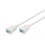 Assmann Nullmodem-Verbindungskabel. D-Sub9 B/B. 3,0 m. Snap-Hauben. be (AK-610100-030-E)