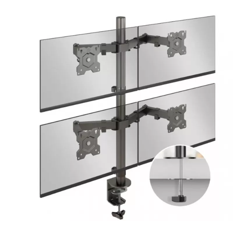 Monitorzubehör Tischhalterung/13-32 Schwarz D421E-B Onkron