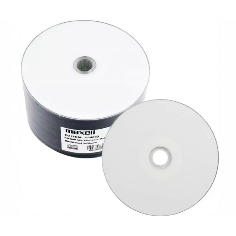 MAXELL CD-R 700MB 50 Stk. 52x80 min, Spindel, bedruckbare CD-R