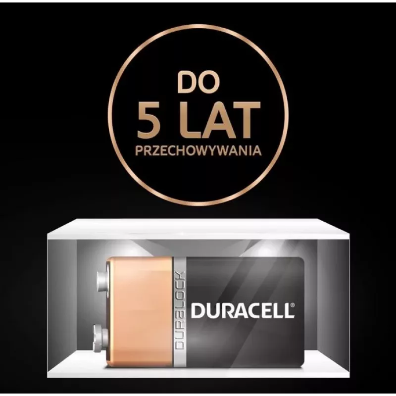 Duracell 9V Batterie Einzelpackung 9VDUR BT0009