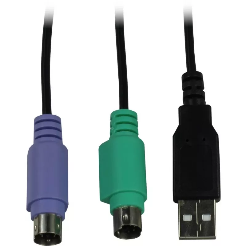 Inter-Tech KVM AS-9108DU Rack-Einbau Schwarz Tastatur/Video/Maus (KVM)-Switch (88887233)