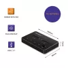 Qoltec 50310 Drive Docking Station 2x SSD M.2 SATA NGFF USB Typ C