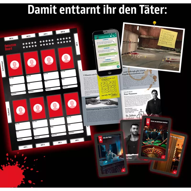 Masters of Crime: Vendetta, Brettspiel