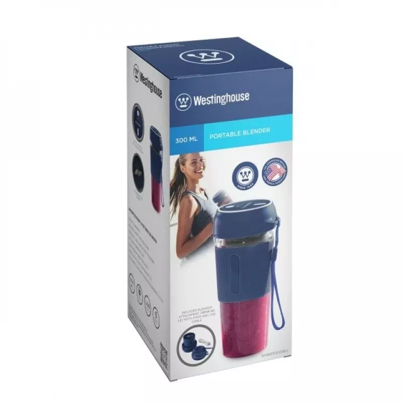 Akku-Stabmixer Westinghouse WKBEFE3003BU – 300 ml Fassungsvermögen, tragbar, wiederaufladbar