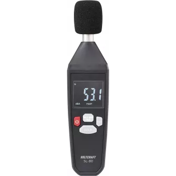 VOLTCRAFT SL-80 Schallpegelmessgerät 30 - 130 dB 31,5 Hz - 8 kHz (VC-13101365)