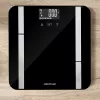 Cecotec | Smart-Badezimmerwaage | Surface Precision 9450 Full Healthy | Maximalgewicht (Kapazität) 180 kg | Genauigkeit 100 g | Schwarz