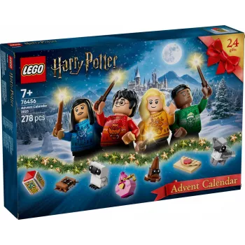 Konstruktionsspielzeug LEGO Harry Potter Adventskalender 2025 Set 76456 – 278 Teile, 8 Minifiguren, Alter 7+