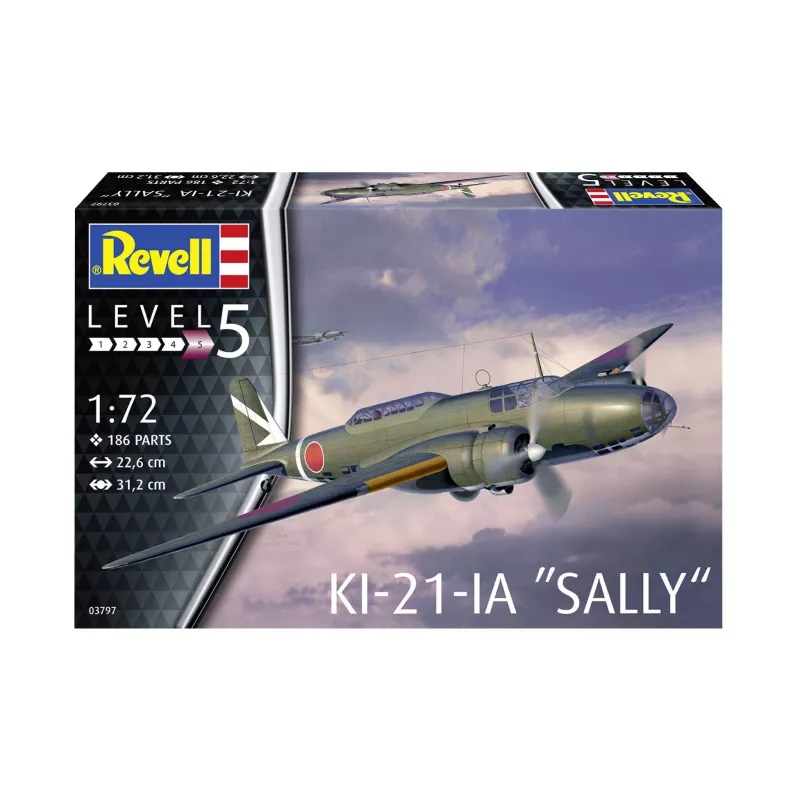 Revell KI-21-LA Sally 1:72 Modellbausatz