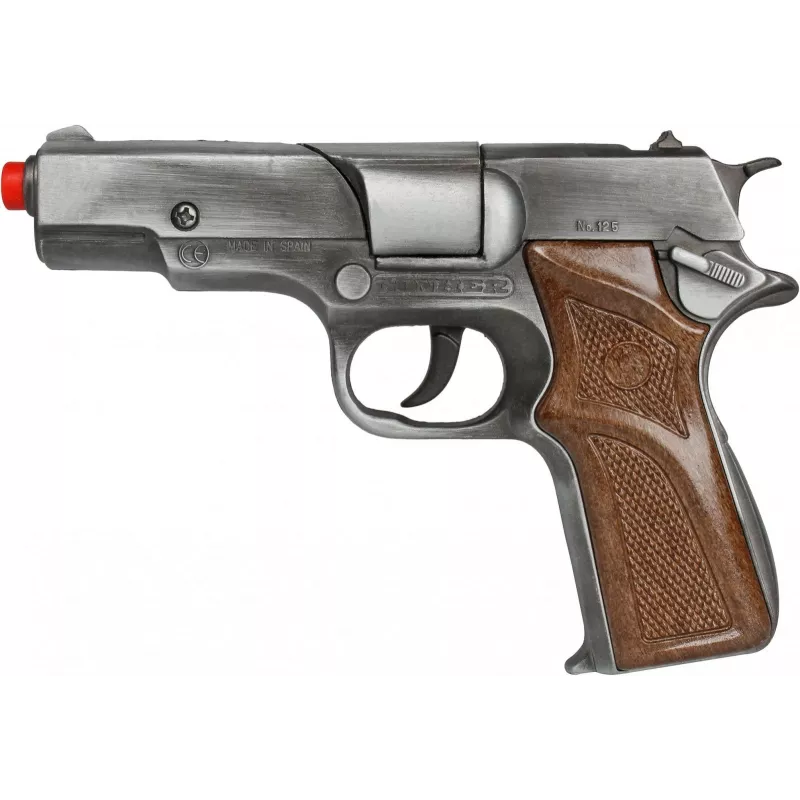 Pulio Gonher 125/1 GC Spielzeug-Polizeipistole aus Metall