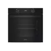 INDESIT Backofen | IO K55C B | 71 L | Elektro | Katalytisch | Elektronisch | Höhe 59,5 cm | Breite 59,5 cm | Schwarz