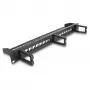 DeLOCK 19 Zoll Keystone Patch Panel 16 Port 1U schwarz