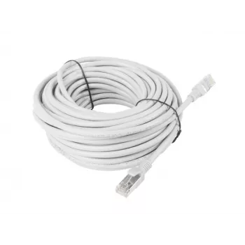 LANBERG Cat5e U/UTP RJ-45 Patchkabel PCU5-10CC-1500-S, 15 m, Grau, CCA, 26 AWG, 100 MHz