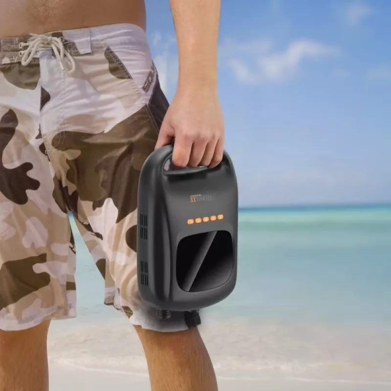 SUP-Pumpe mit Powerbank-Funktion Technaxx TX-266