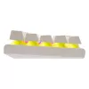 Mechanische Tastatur White Shark Wakizashi-2 US Red Switch, Tenkeyless/US-Layout, Weiß