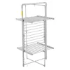 Elektrischer faltbarer Wäscheständer Adler AD 7829 — 300 W, 148×52×90 cm, weiß, freistehend