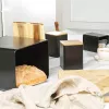 Brotdosen-Set Salter BW129001EU7 Schwarz 4-teilig – Vorratsbehälter für Brot und Backwaren