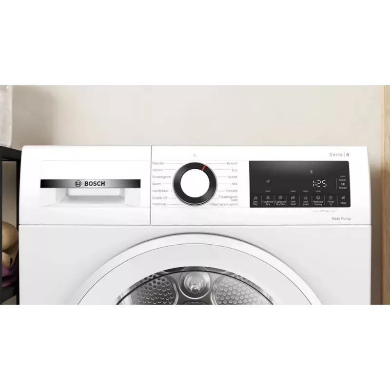 Bosch WQG2320LSN Wärmepumpen-Wäschetrockner 8 kg Weiß