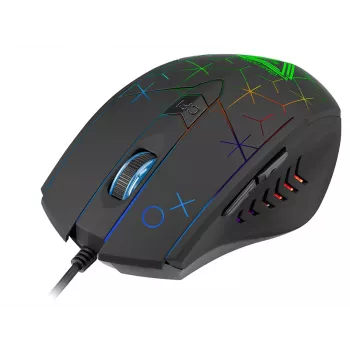 Tracer GAMEZONE XO - Maus - USB - Hiiri - Optisch - 6 Tasten - Schwarz