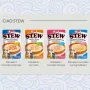 Nassfutter-Leckerli für Katzen INABA Ciao Stew Huhn & Jakobsmuschel Beutel 40 g — getreidefrei, ausgewachsen, fleischig