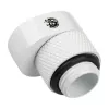 Adapter BitsPower X-Cross G1/4 Zoll Außengewinde auf G1/4 Zoll Innengewinde, 5 mm Versatz, weiß