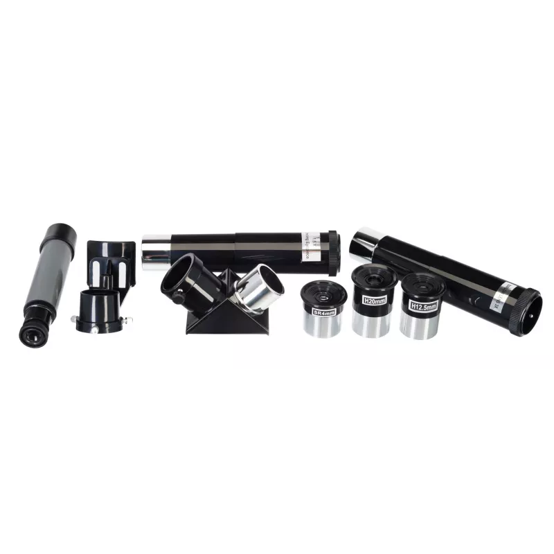 Levenhuk Blitz 70 Base Refraktor 140x Grau