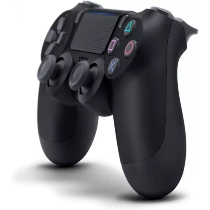 Kabelloser Gamecontroller Sony DualShock 4 – Schwarz, integrierter Li‑Ion‑Akku, Lautsprecher, Touchpad, Vibration, Gyroskop, Beschleunigungssensor