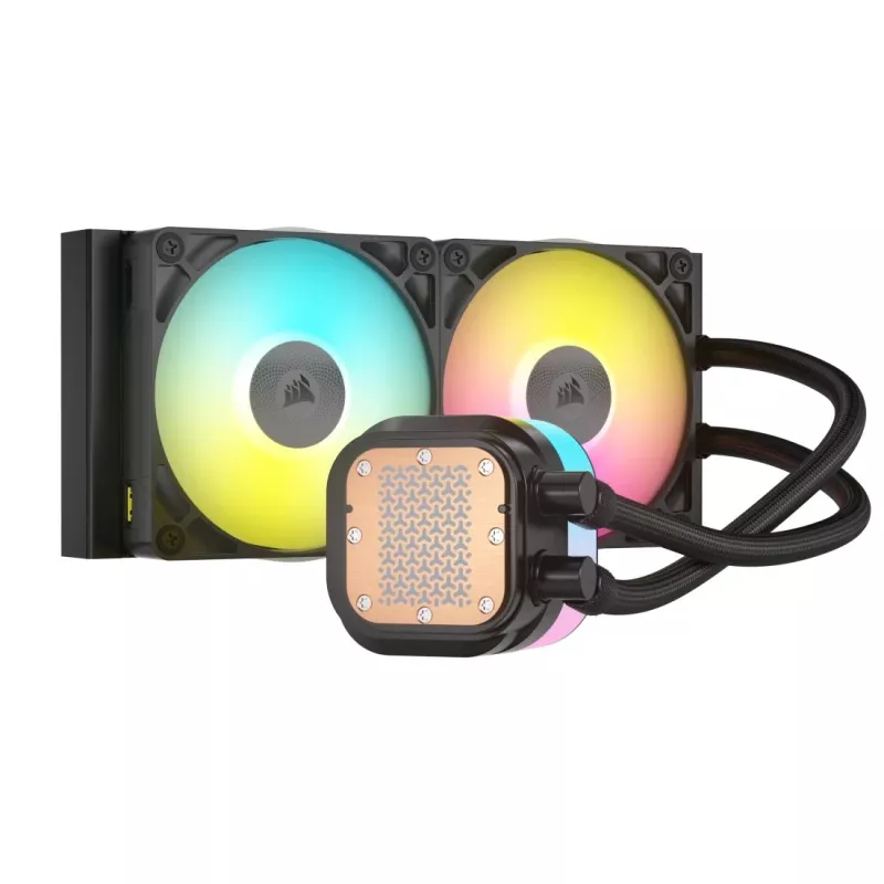 All-in-One-Flüssigkeitskühler Corsair iCUE LINK TITAN RX RGB 12 cm Schwarz