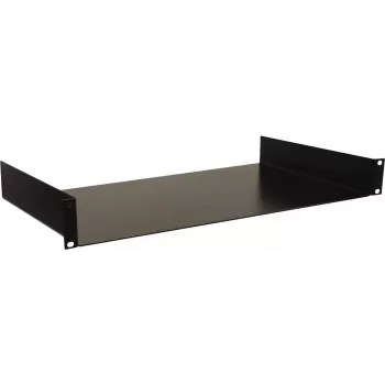 Rack-Montageablage Omnitronic 30100916 1U, schwarz, Stahl 19 Zoll