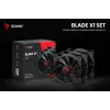All-in-one-Flüssigkeitskühler SAVIO BLADE SET 120 mm Lüfter 1800 U/min 32 Sone Schwarz