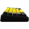 Mechanische Gaming-Tastatur LORGAR KBP70MW 65% Schwarz Gelb EN-Layout