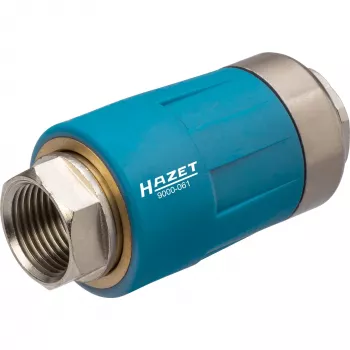 Sicherheitskupplung Hazet 9000-061 1/4 Zoll, Nenndruck 10 bar, pneumatische Schnellverschlusskupplung