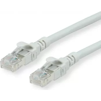 Roline - Patch-Kabel - RJ-45 (M) to RJ-45 (M) - 1.5 m - SFTP, PiMF - CAT 6 - Halogen-Free, Moulded, Stranded - Grau