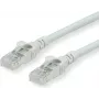 Roline - Patch-Kabel - RJ-45 (M) to RJ-45 (M) - 1.5 m - SFTP, PiMF - CAT 6 - Halogen-Free, Moulded, Stranded - Grau