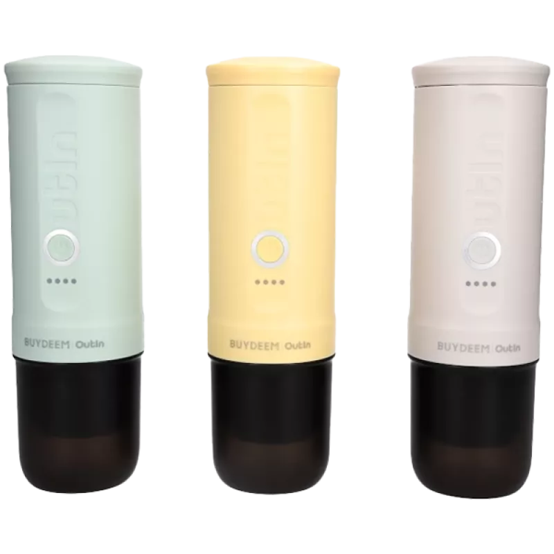 BUYDEEM Nano Espressomaschine, Modell OTEM-01, Farbe Mellow Yellow