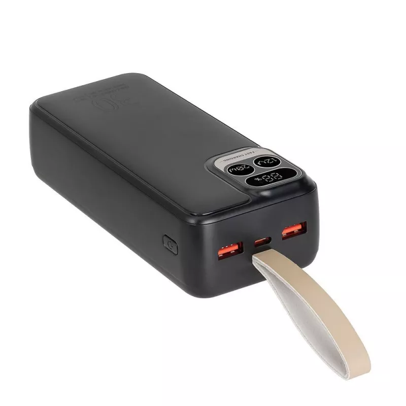 Rivacase VA2585 Powerbank 30000 mAh 20W, Schwarz