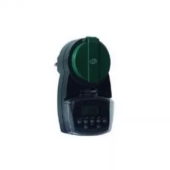 Tages-/Wochenschaltuhr REV 0025760603 Schwarz Grün