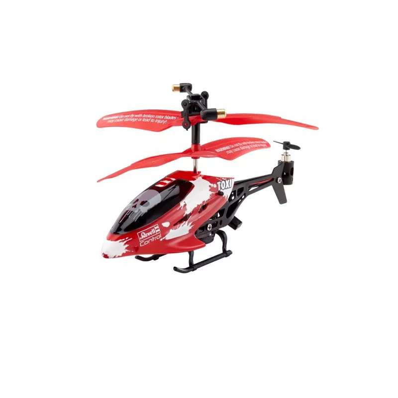 Helicopter RC Revell TOXI Elektromotor, LiPo 75 mAh, 15 g, weiß/rot/schwarz