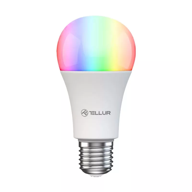 Smart WiFi Lampe Tellur TLL331341 9W RGB Dimmer — Wi‑Fi RGB LED 9W, dimmbar