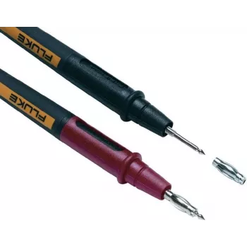 Fluke TL175E - Prüfleitung - CAT II, CAT III, CAT IV - 4 mm - 1,9 cm - EN61010-031 - Fluke 110 Plus - 113 - 114 - 115 - 116 - 117 - 175 - 177 - 179 True RMS - 190-062/S - 190-102 - 190