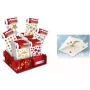 Sticker Herma 15098 — Glitzernde Sterne Weihnachtsdisplay-Dekorationsaufkleber, Bogen mit sortierten Glitzersternmotiven
