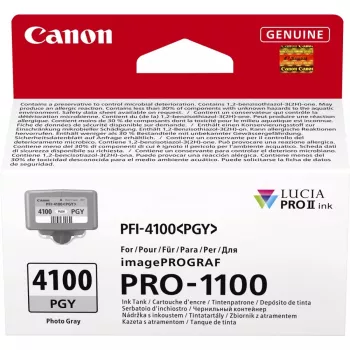 Canon LUCIA PRO II Tintenpatrone 1 Stück Original Standardertrag Fotograu