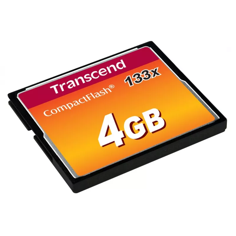 Flash-Speicher Transcend 4GB CompactFlash 133x TS4GCF133