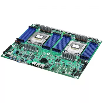 Motherboard ASRock GENOA2D24G-2L+ — AMD SoC, Sockel SP5, ATX, 24x DDR5-DIMM, bis zu 12,3 TB, 2x GbE