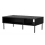 Cama PALAZZO BIS table/latrine 110x60x40 matt schwarz