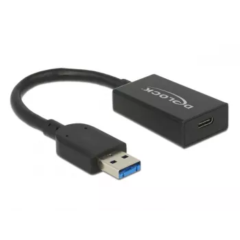 USB-Kabel DeLOCK 65698 USB 3.2 Gen 2 0,15 m USB A USB C Schwarz