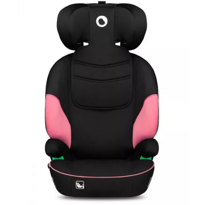 Autokindersitz Lionelo Lars I-Size – Gruppe 2/3 für 100–150 cm, 15–36 kg, Pink
