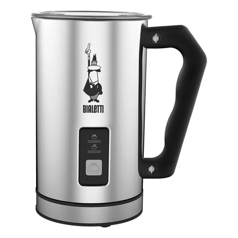 Bialetti MK01 Automatischer Milchaufschäumer Edelstahl